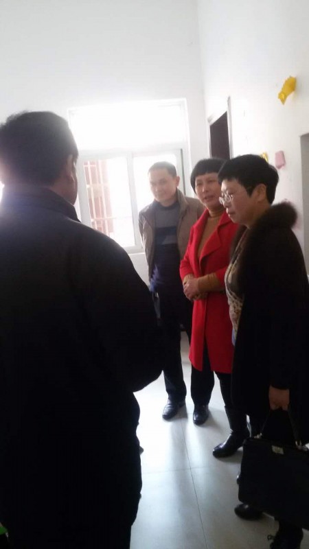 市残联李理事长来我中心指导工作